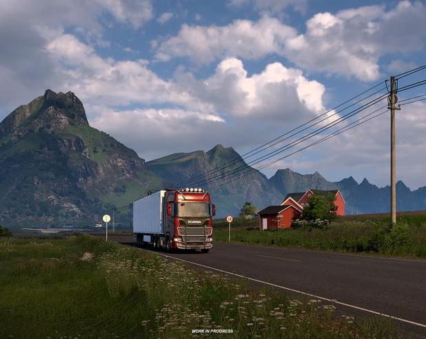 К северным горизонтам. Состоялся анонс нового дополнения к Euro Truck Simulator 2