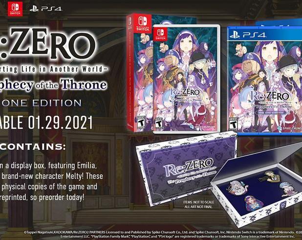 Анонсировано физическое издание RE: ZERO