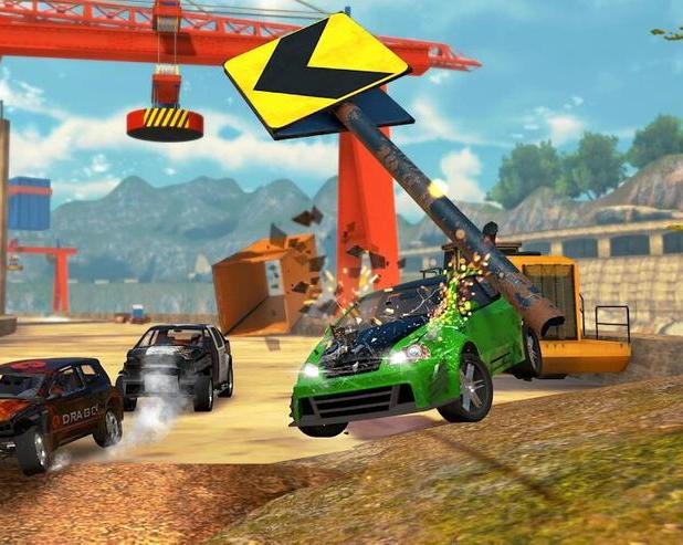 На Android и iOS вышла новая бесплатная гонка в духе FlatOut